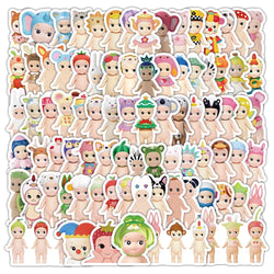 Kawaii Sonny Angel Stickers Cartoon Decals DIY Decoration Stationery Phone Fridge (ONLINE ORDER ONLY)