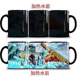 One Piece Color Changing Mug: Nika Luffy & Ace Magic Cup (ONLINE ORDER ONLY)