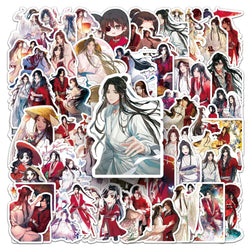 50Pcs Cartoon Waterproof Vinyl Stickers for Skateboard Snowboard (ONLINE ORDER ONLY)
