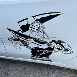 Japanese Anime Stickers For Car Sticker Decoration Door Hood Die Cutting Personality PVC Vinyl Decals  External Accessories (ONLINE ORDER ONLY)