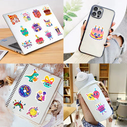 10/30/50PCS Happy Birthday PVC Sticker Aesthetic Decoration Scrapbooking Children's Korean Stationery School Supplies for Kids (ONLINE ORDER ONLY)