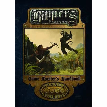 S2P10321LE Rippers Resurrected Game Masters Hand Book Limited Edition Savage Worlds Studio 2 Publishing (ONLINE ORDER ONLY)