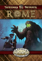 S2P10601 Savage World RPG Weird Wars Rome Studio 2 Publishing (ONLINE ORDER ONLY)
