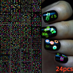 30 Sheets Cute Penguin Winter Nail Stickers Set 3D Snowflake Christmas Decals Tree Elk Bell Self Adhesive Slider Manicure Tips * (ONLINE ORDER ONLY)