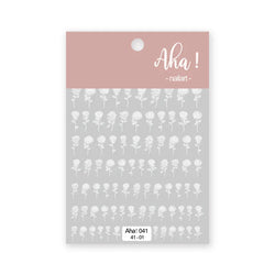 1pc 3D Cloud Moon Design Nail Art Stickers Ultra Thin Self Adhesive Nail Art Decals White Clouds Nail Art Decoration Supplies *N (Online Order Only)