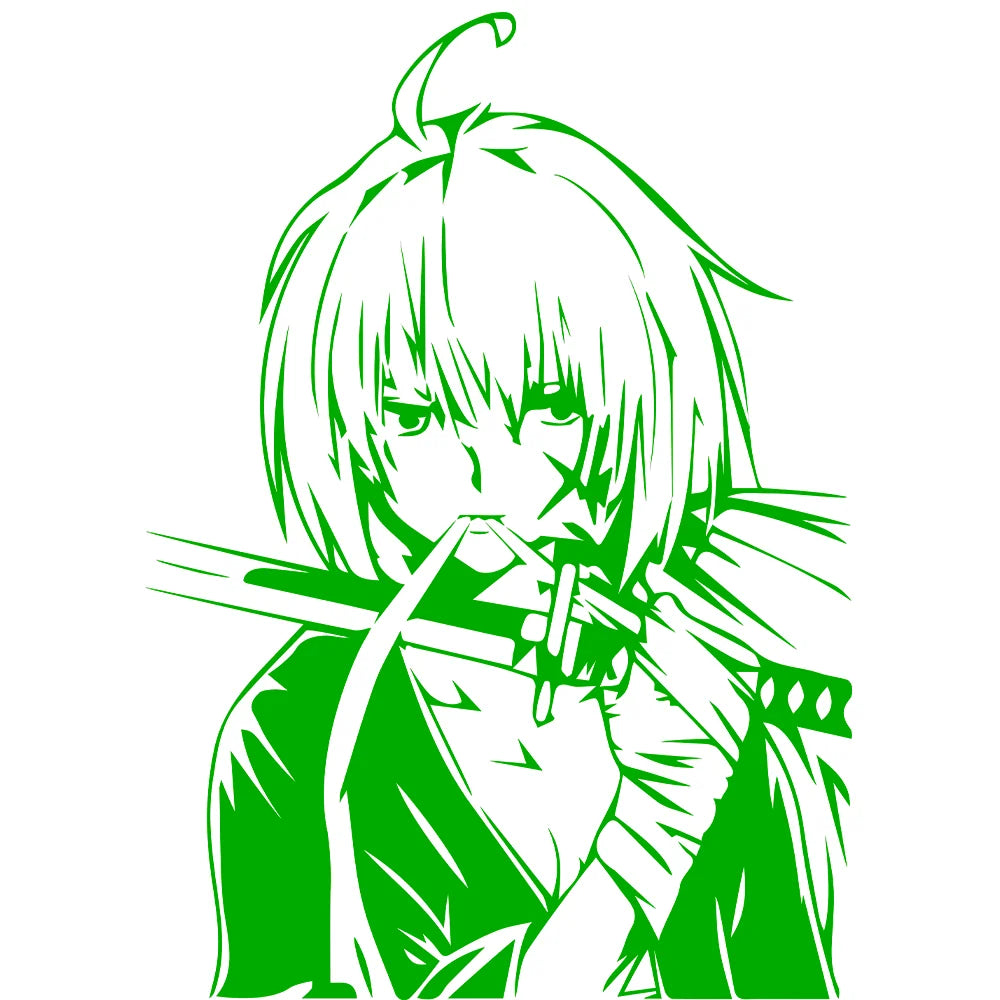 Japanese Anime Car Sticker Individual Decoration Door Donnet External Parts Waterproof Die-Cutting PVC Vinyl Decals (ONLINE ORDER ONLY)