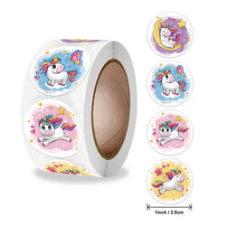 100-500pc Stickers for Children Kids Rolling Animal Roll Dog Stickers Small Packaging Pack Stickers Photocard Decor Lables (ONLINE ORDER ONLY)