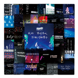 50Pcs Cartoon Waterproof Vinyl Stickers for Skateboard Snowboard (ONLINE ORDER ONLY)