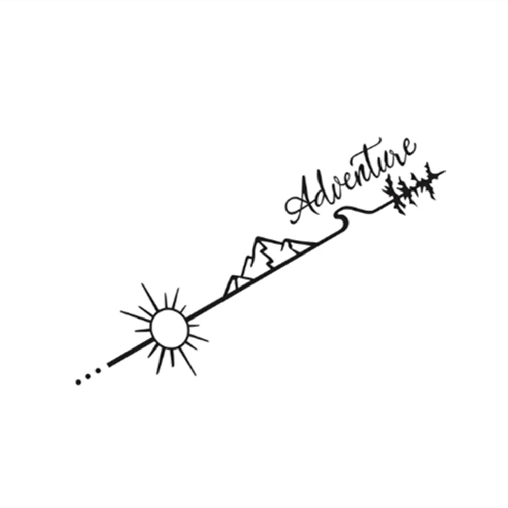 Car Camping Adventure Vinyl Sticker For Camper Van SUV Motorhome Decoration Caravan  Vinyl Decor Decal Auto Tuning Accessories (ONLINE ORDER ONLY)