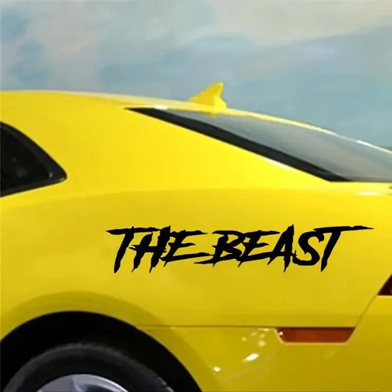 THE BEAST Stickers, For Car,Automobile,Motorbike,Trucks,Windows,Bumper,Waterproof Vinyl Decal (ONLINE ORDER ONLY)