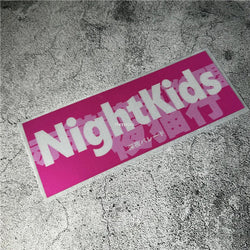 Car Styling Stickers Japanese JDM Babies midnight car special SH Decal Auto Motorbike Helmet Applique Vinyl Tape Window Tape (Online Order Only)