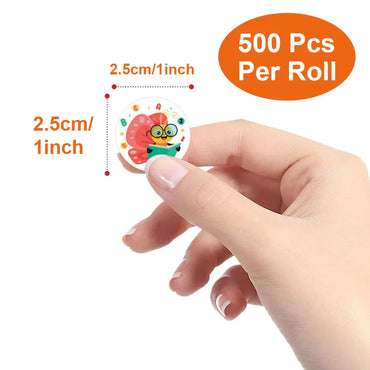 100-500pcs Cartoon Dinosaur Animal stickers for kid Teacher Reward Encourage Sticker Stationery for Boy DIY Sticker 1inch (ONLINE ORDER ONLY)