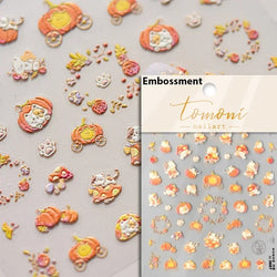 Cute Cat Eye Fishbone Animals Leopard Cat Ginger Cat Kitten Exclamation Point Paw Self Adhesive Nail Art Sticker Manicure Decals (ONLINE ORDER ONLY)