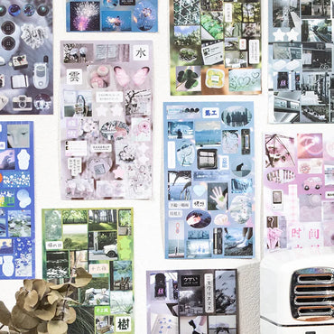 20piece/book Retro Y2k Series Sticker for Phone Camera Journal Postcard Material DIY Kawaii Decoration Sticker Gift (ONLINE ORDER ONLY)