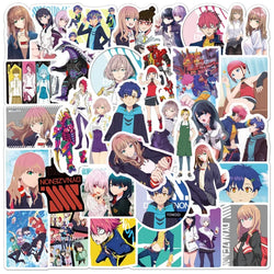50pcs SSSS.DYNAZENON Anime Stickers for Laptop, Phone, Scooter, Suitcase, Water Bottle, Stationery, Refrigerator (Online Order Only)