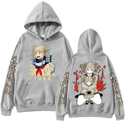 Himiko Toga Hoodie: Oversized MHA Anime Fleece 2026 (ONLINE ORDER ONLY)