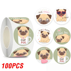 100-500pcs Cartoon Animal Reward Stickers for Kids Cute Gift Decor Stickers Labels School Encourage Children Stationery Stickers (Online Order Only)