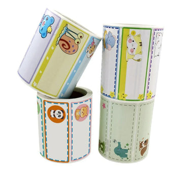 250pcs/roll Name Tag Sticker Personalized Labels Customize Stickers Waterproof Children School Stationery Water Pencil Sticker (Online Order Only)