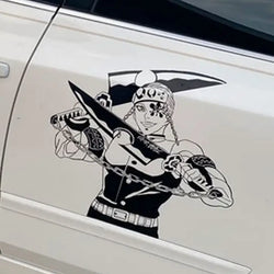 Japanese Anime Stickers For Car Sticker Decoration Door Hood Die Cutting Personality PVC Vinyl Decals  External Accessories (ONLINE ORDER ONLY)