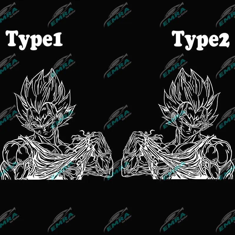 Big Anime Car Sticker Whole Body Car Customization For Side Decorate Exterior Accessories Waterproof PVC Vinyl Decals (ONLINE ORDER ONLY)