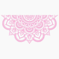 Half Mandala Car Sticker Decoration Window Bodywork Styling Motorcycle Accessories Die Cutting Vinyl Decals (ONLINE ORDER ONLY)