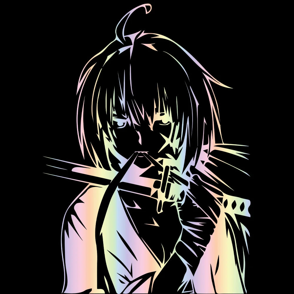 Japanese Anime Car Sticker Individual Decoration Door Donnet External Parts Waterproof Die-Cutting PVC Vinyl Decals (ONLINE ORDER ONLY)