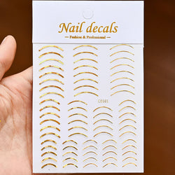 1PC Heart Love Design 3D Nail Art Sticker English Letter Self-Adhesive Slider Valentine's Day DIY Manicure Tips Accessories Tool (ONLINE ORDER ONLY)