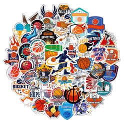 Graffiti Basketball Stickers Decals for Phone, Helmet, Laptop, Skateboard (Online Order Only)