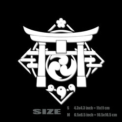 Inazuma STICKERS,High Quality And Durable Automobiles Exterior Accessories Self-adhesive Decals (ONLINE ORDER ONLY)