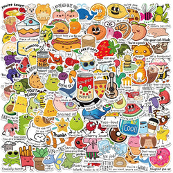 Cute Motivational Reward Stickers for Teachers and Students - 50/100PCS (Online Order Only)