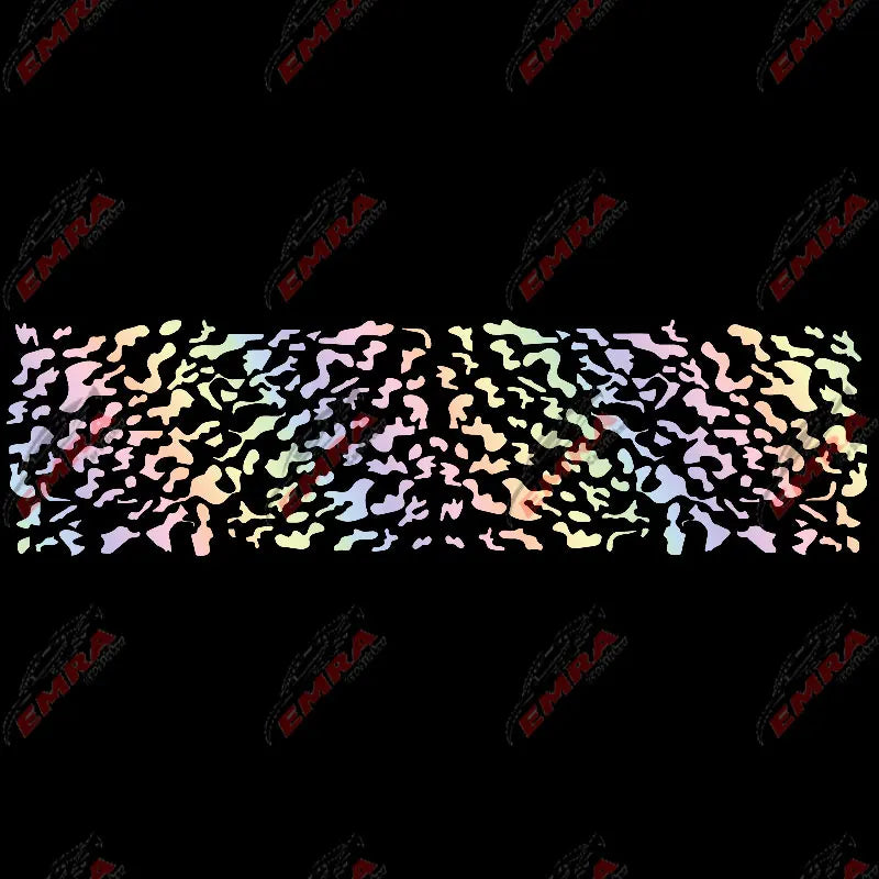 Competition Car Sticker External Accessories Decoration Side Car Side Camouflage Stickers Racing Style Die Cutting Vinyl Decals (ONLINE ORDER ONLY)