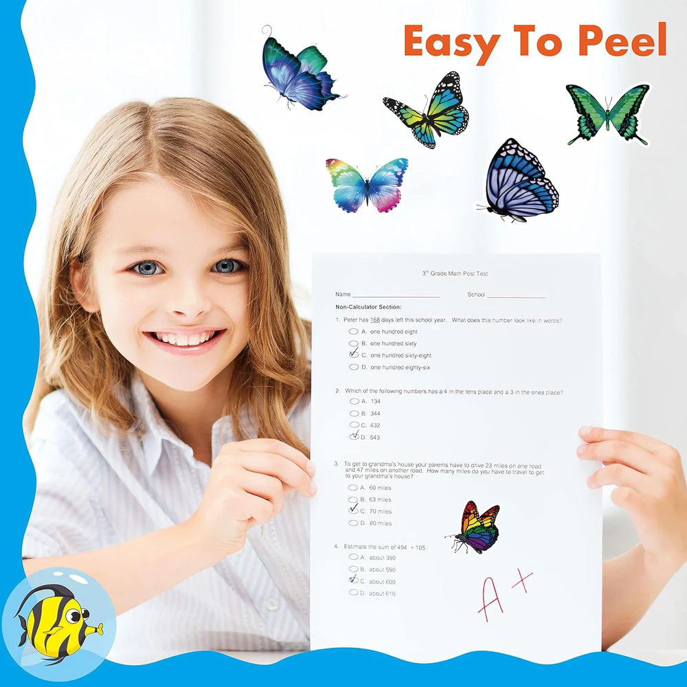 500pcs Cute Reward Stickers Roll Encourage Sticker for Kids Motivational Star Decals for School Teacher Student Stationery (ONLINE ORDER ONLY)