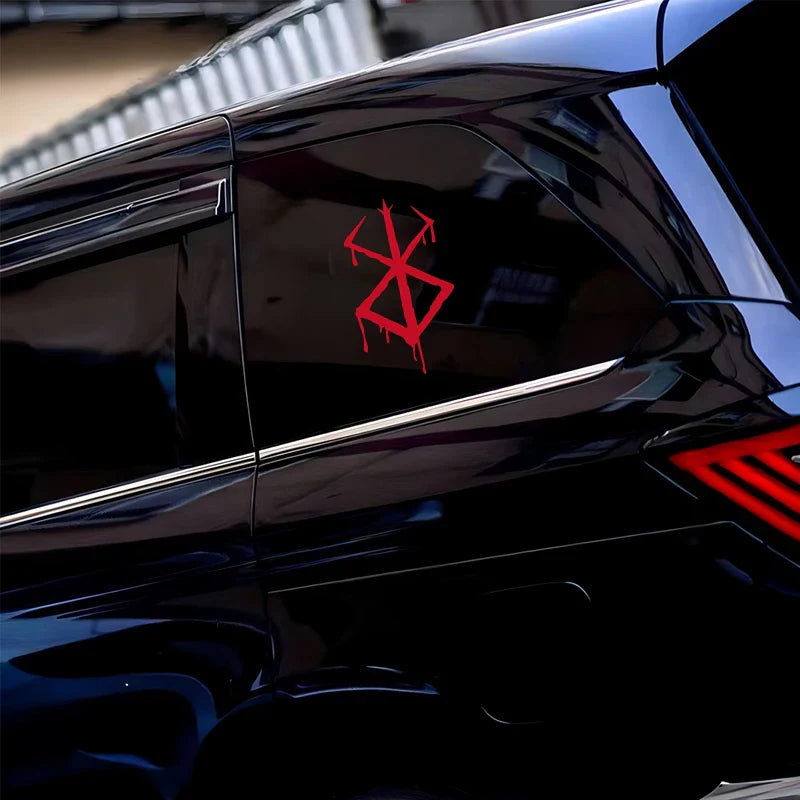 Guts's Brand decal,Berserk decal ,creative&cool stickers for Anime fans&lover,high quality for car trucks motorcycles &laptops! (ONLINE ORDER ONLY)
