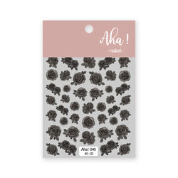 Japanese Style Little Daisy 3D Nail Stickers Summer White Florals Petals Flowers Back Glue Decals Cute Five Petals Manicure Tips (ONLINE ORDER ONLY)