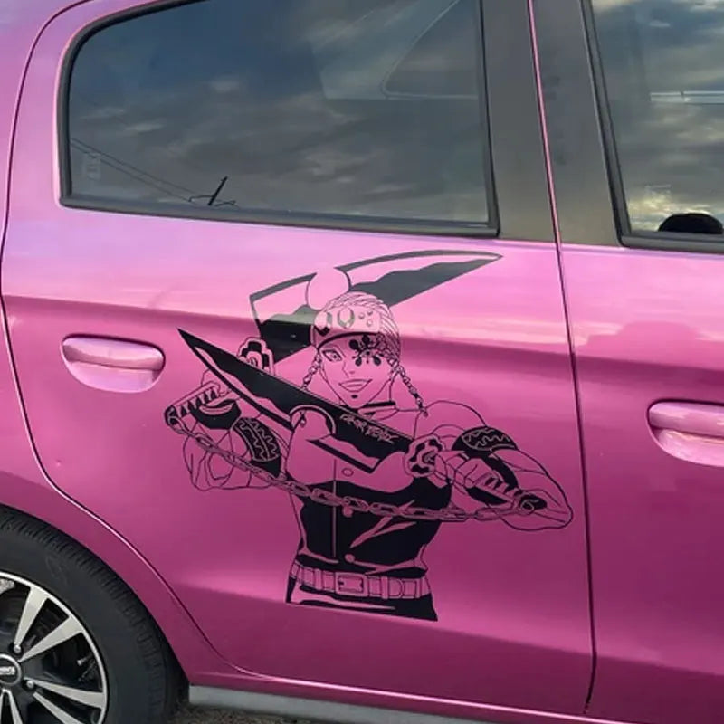 Japanese Anime Stickers For Car Sticker Decoration Door Hood Die Cutting Personality PVC Vinyl Decals  External Accessories (ONLINE ORDER ONLY)