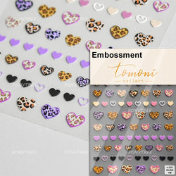 Graffiti Line Love Heart Cool Personal Hollow Out English Letter Y2k Self Adhesive Nail Art Decorations Sticker Manicure Decals (ONLINE ORDER ONLY)