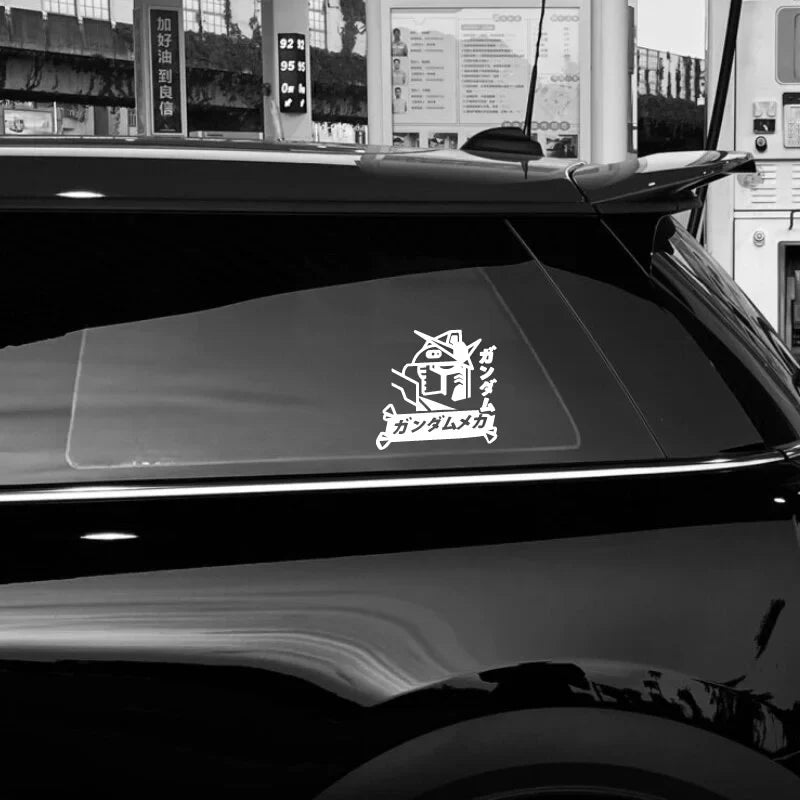 CARTOON Japanese robot Gunda Stickers,for cartoon lover,High quality sticker for cars trucks motorcycles &laptops! (ONLINE ORDER ONLY)