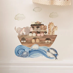 Animal Cartoon Wall Stickers for Kids Room Nursery PVC (ONLINE ORDER ONLY)