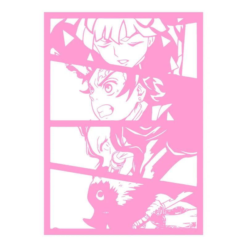 Japanese Anime Ghost Squad for Car Sticker Decoration Car Side Door Anime Sticker External Accessories Waterproof Vinyl Decals (ONLINE ORDER ONLY)