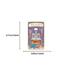 50PCS Creative The Reader Dusty Tarot Card Stickers Phone Cases Laptop DIY Personalized Waterproof Stickers Decorative (ONLINE ORDER ONLY)