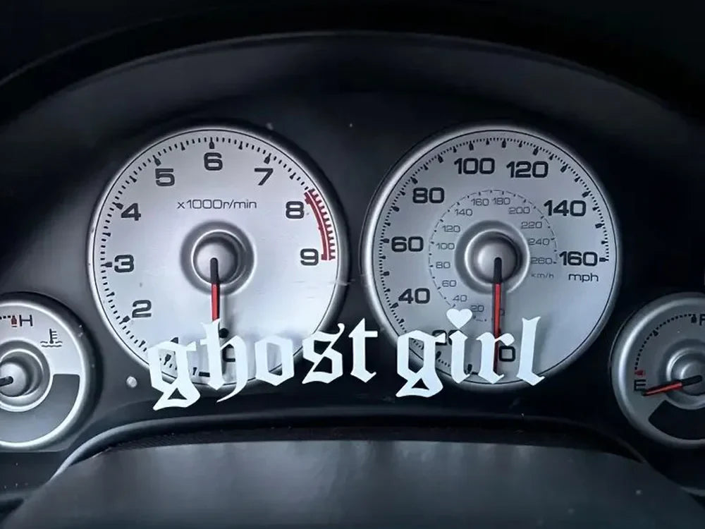 "Ghost Girl" Sticker, Suitable For Windows, Cars, Trucks, Toolboxes, Laptops, MacBooks, For Almost Any Hard, Smooth Surface (ONLINE ORDER ONLY)