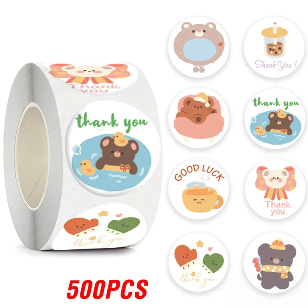 100-500pcs New Astronaut Reward Stickers Cute Animal Sticker for Kid Classic Toy Gift Decor School Teacher Encouragement Sticker (Online Order Only)