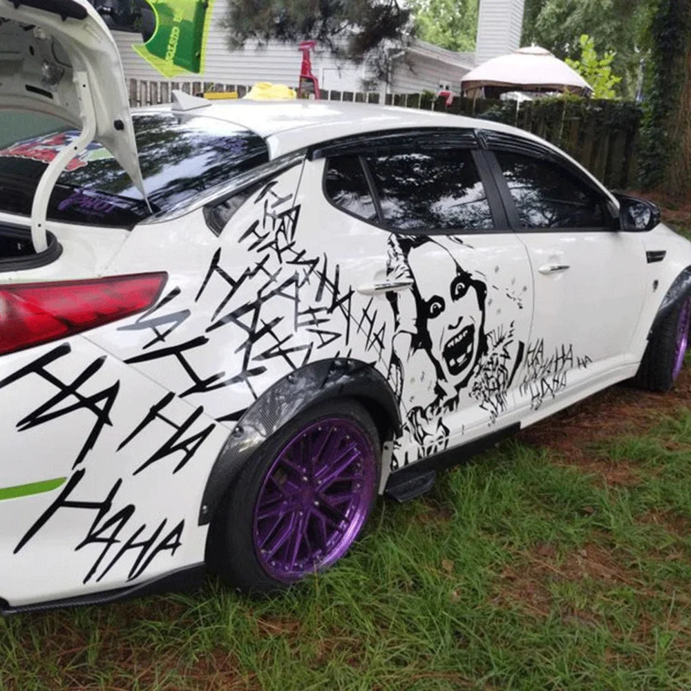 JDM Decals for Joker for Car Sticker Decoration Door Sports Style Large Pattern External Accessories Waterproof PVC Vinyl Decals (ONLINE ORDER ONLY)