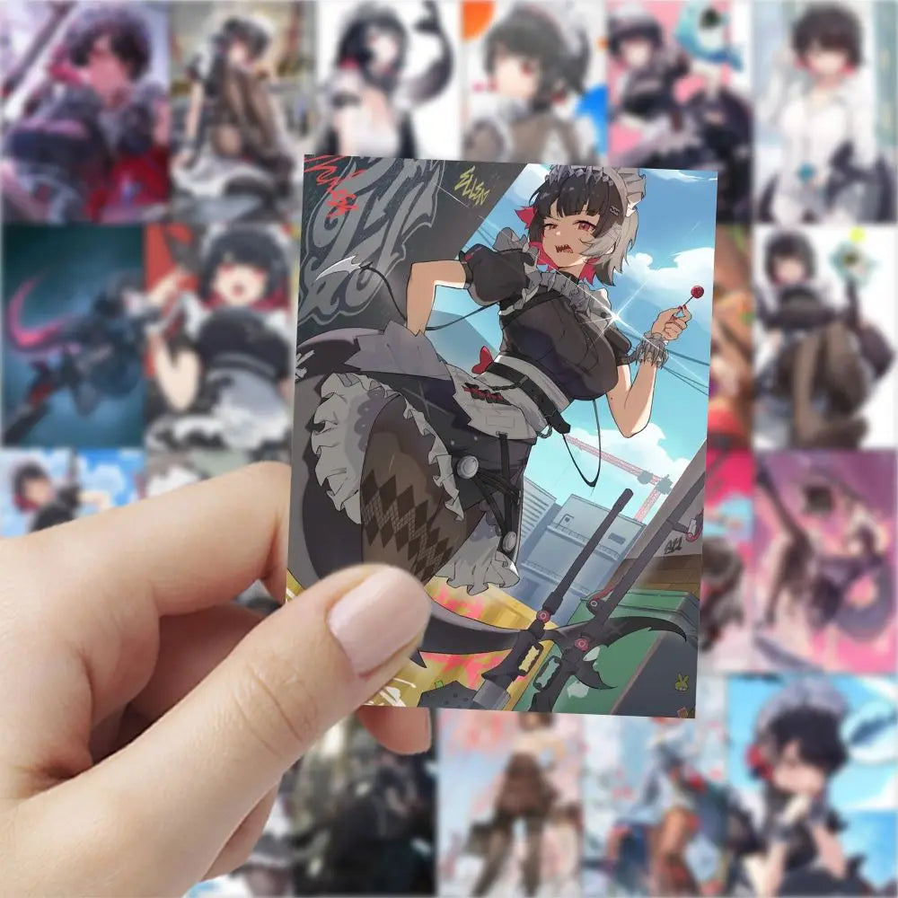 Zenless Zone Zero Stickers 10/30/60PCS for Laptop, Guitar, Car, Bike, Skateboard, Kids Toys (Online Order Only)