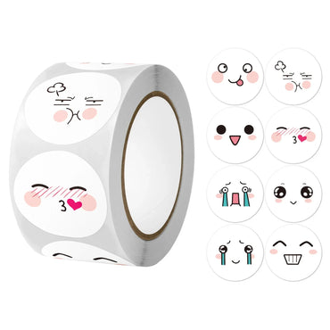 100-500pcs Cute Cartoon Sticker Rainbow Sun Labels Scrapbook Gift Decor Sealing Stickers Children Stationery Stickers (ONLINE ORDER ONLY)