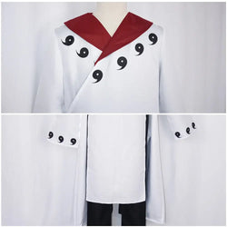 Uchiha Madara White Cosplay Costume Set | Halloween