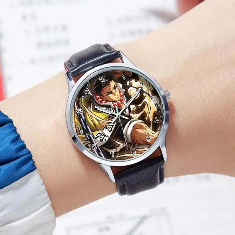 Demon Slayer Watch: Muichirou & Rengoku Business Timepiece (ONLINE ORDER ONLY)