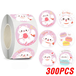 100-500pcs Cartoon Animation Children's Toy Sticker School Classroom Training Motivational Stickers Stationery Labels (ONLINE ORDER ONLY)