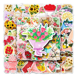 50Pcs Cartoon Waterproof Vinyl Stickers for Skateboard Snowboard (ONLINE ORDER ONLY)
