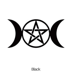 Wiccan Double Moon Goddess STICKERs，Perfect for Automobiles, Motorcycles, Trucks & Laptops! (ONLINE ORDER ONLY)